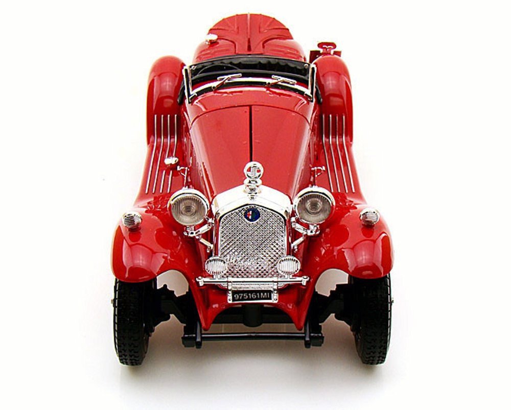 自動車 Alfa Romeo SC 2300 Monza 1931 1/18 1931 Alfa Romeo 8C 2300 Spider Convertible, Red - Bburago 12063