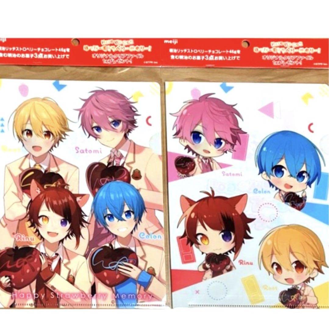 Amazon.co.jp: すとぷり クリアファイル はっぴーすとろべりーめもりー  