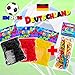 Produktbild Rainbow Loom® EM Fussball-Mix Deutschland für EM Fan-Armbänder