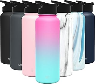 Simple Modern 40 Ounce Summit Water Bottle ~ Stainless Steel Tumbler Metal Flask - Compare price