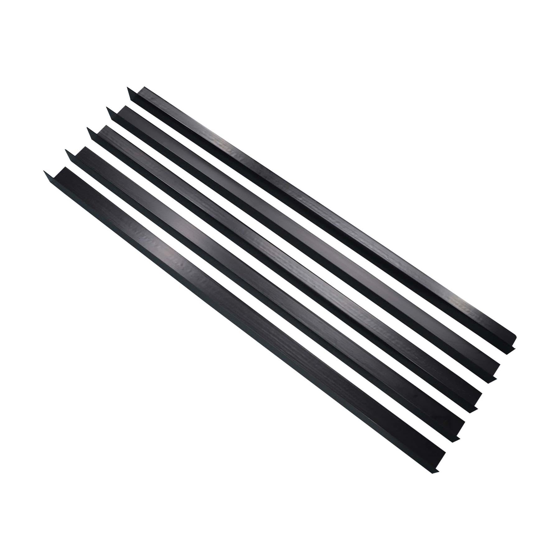 H-Smart Black PVC Angle Trim 10mm x 10mm x 1m | Smooth Corner Protector for DIY, Home & Commercial Use (5)