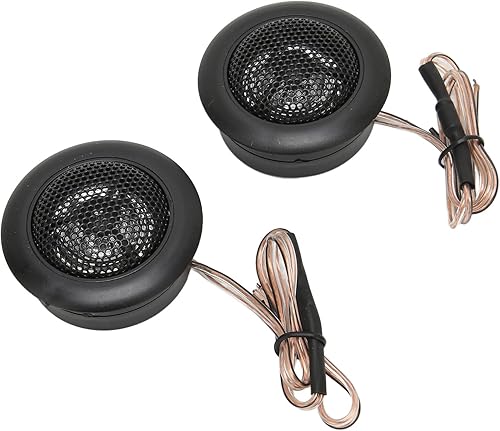 Miniatura 8 de GOWENIC Tweeters para coche, TS T120 800 W Tweeter de coche, tweeter de cúpula pegable, altavoz estéreo de audio de alta sensibilidad, para todos