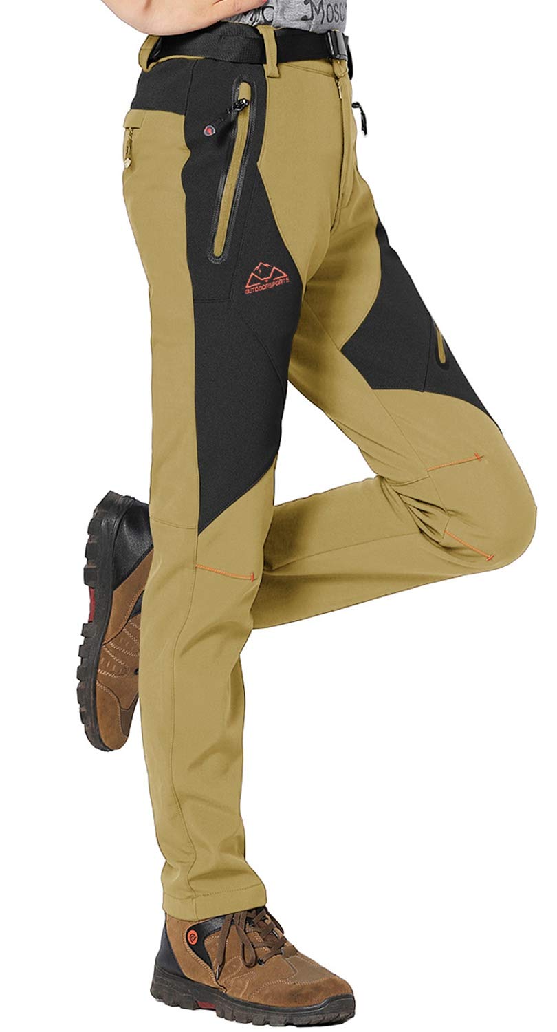 Rdrukowomens Snow Pants Waterproof Insulated Fleece Thermal Ski