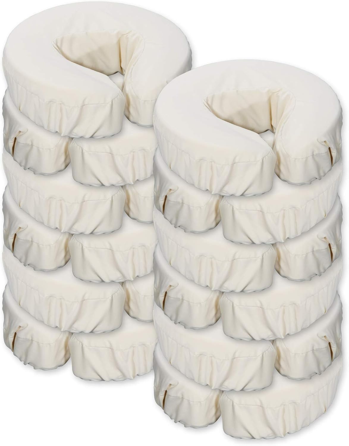 Master Massage Dignity & Luxury Microfiber Massage Table Face Cushion Cover 12 Piece/a Set (Sand) : Health & Household