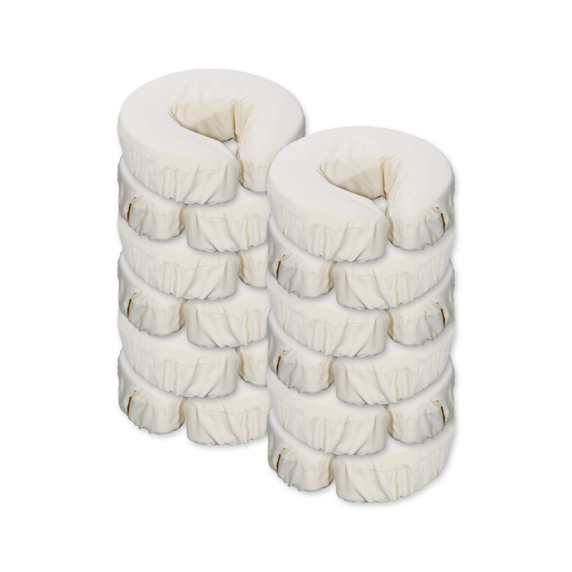 Master Massage Masques jetables 3 plis avec contour d'oreille Bleu et blanc