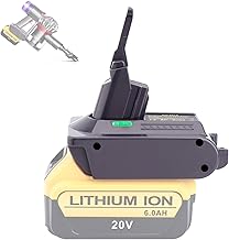 ELEFLY V8 Battery Adapter Compatible with Dewalt 20V Max Battery to Replacement for V8 Battery, Compatible with V8 Animal V8 Absolute V8 Motorhead V8 Series Vacuum