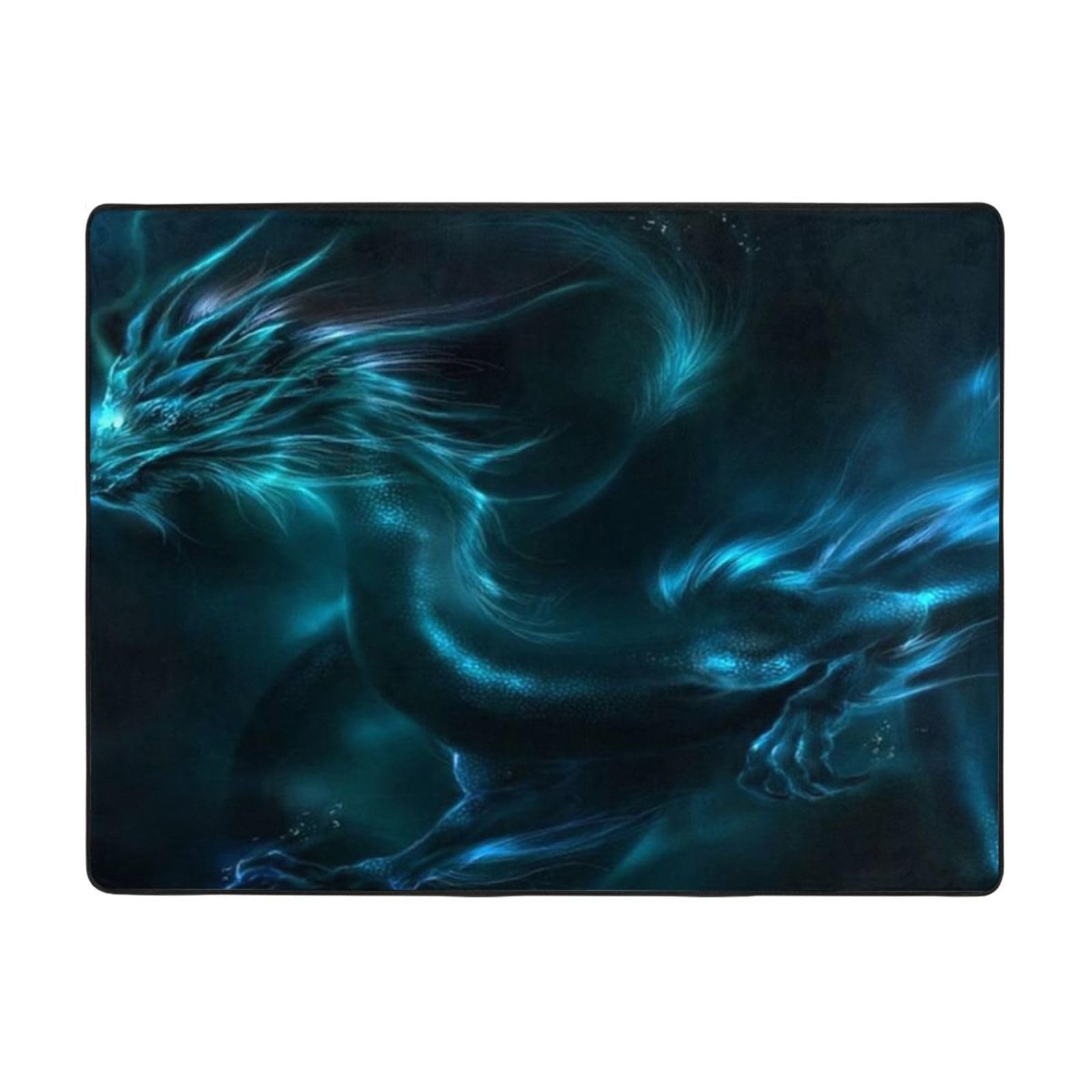 Tapis flanelle douce PEIXEN 120x160cm pour isoler les sols froids du salon et du bureau