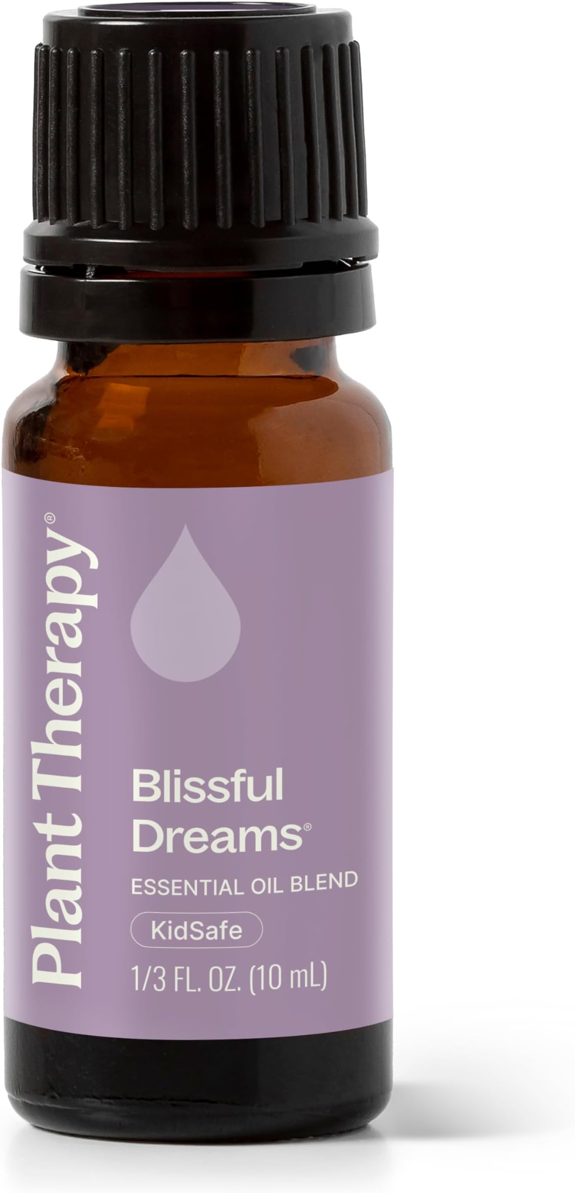 Plant Therapy Blissful Dreams Essential Oil Blend, For Relaxation While Supporting Quality Rest, Grounding and Soothing, Lovely Bedtime Aroma, 10 mL (1/3 oz) 100% Pure, Undiluted, Natural Aromatherapy