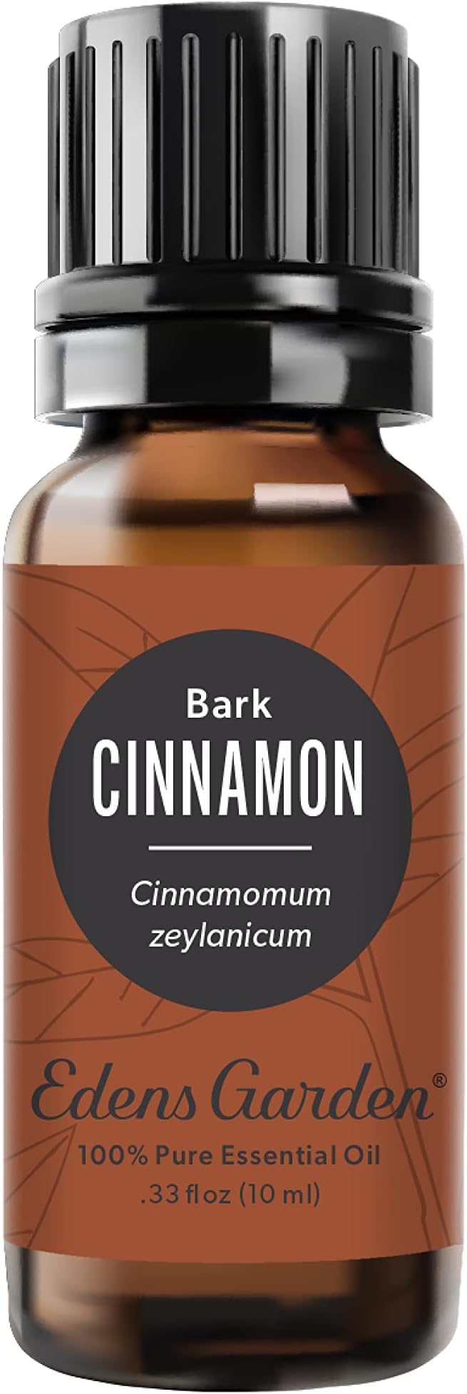Cinnamon- Bark Essential Oil- 100% Pure Premium Grade, Undiluted, Natural, Therapeutic, Aromatherapy, The Best for Diffuser, Candle, Laundry, Humidifiers 10 ml (.33 fl oz)