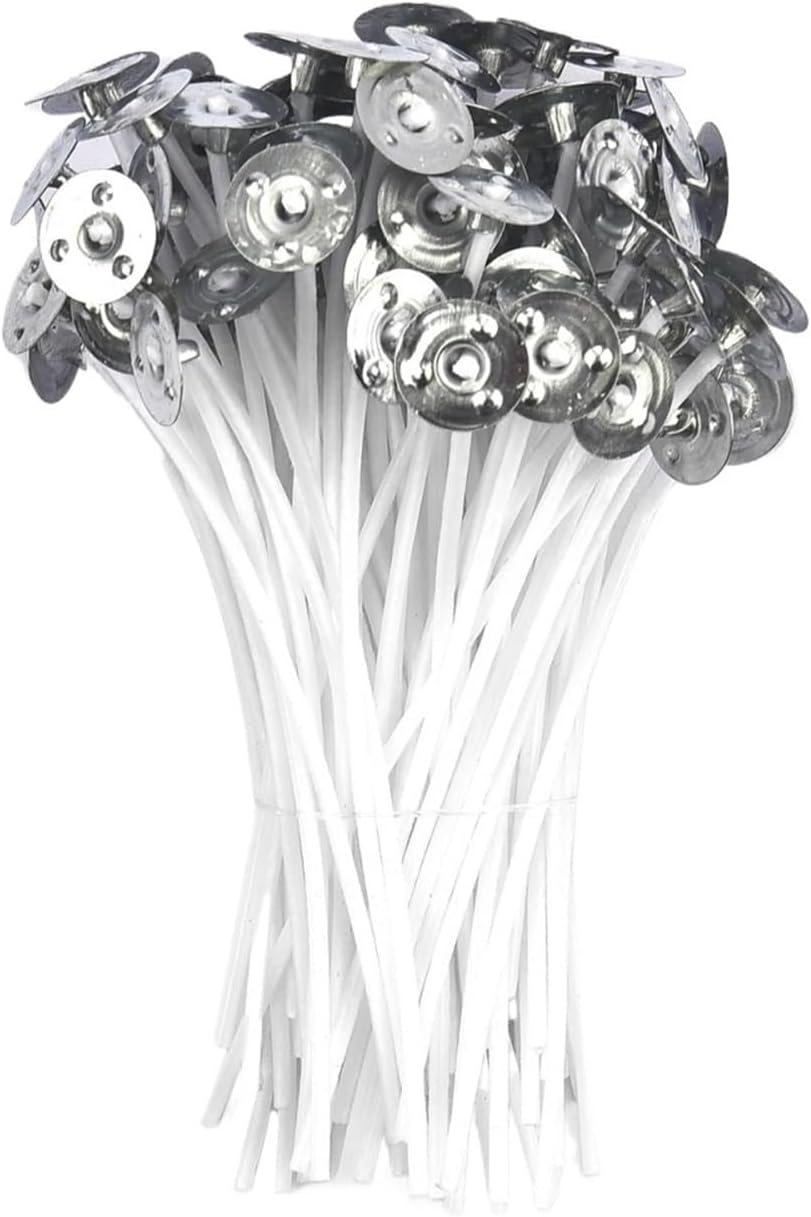 Candle Wicks 800PCS 8-20cm Candle Wicks Smokeless Wax Pure Cotton Core for DIY Making Pre-Waxed Party Supplies for Making DIY(20cm)