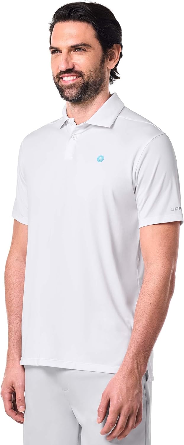 Men's Short Sleeve Polo - UPF 50+ Sun Protection - Victory Lap