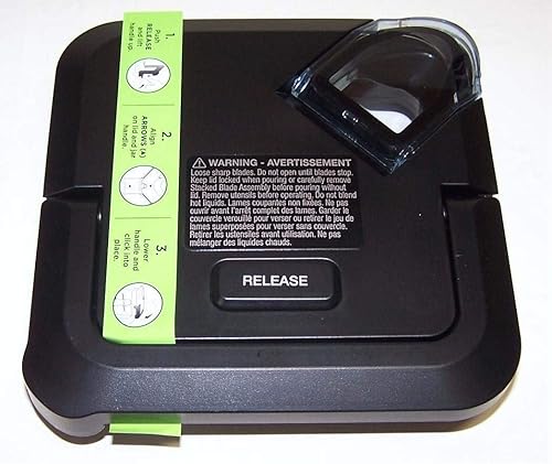 Ninja Kitchen Systems - Tapa de bloqueo para jarra XL de 72 onzas, Auto IQ solo se adapta a licuadoras y jarras Auto IQ con boquilla de vertido