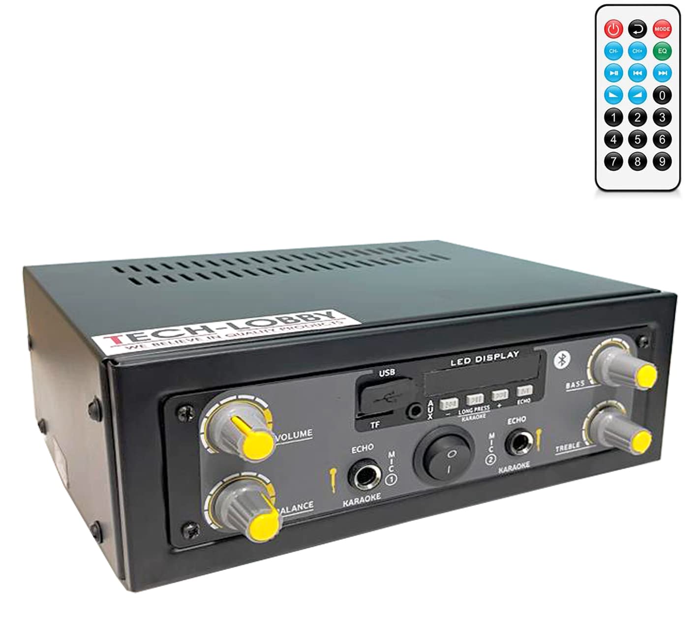 Techlobby Dual Ic 44402 Channel 4 Port Amplifier for Stereo Audio