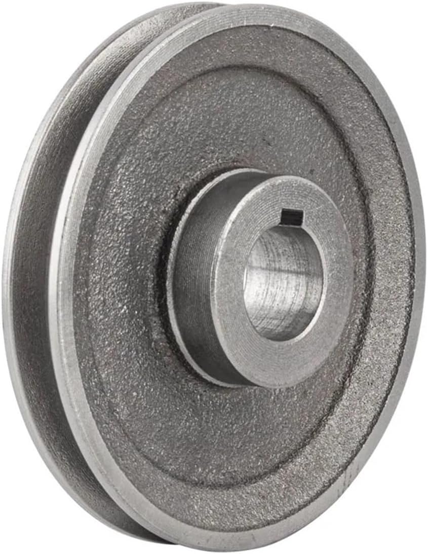 Single-Slot V-Belt Pulley Dia 110mm-200mm A Type Pulley Material Cast Iron Power Tool Accessories(18mm,200mm)
