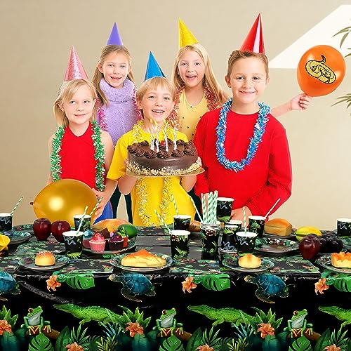Décorations de fête reptile pack complet 20 personnes avec assiettes - 7