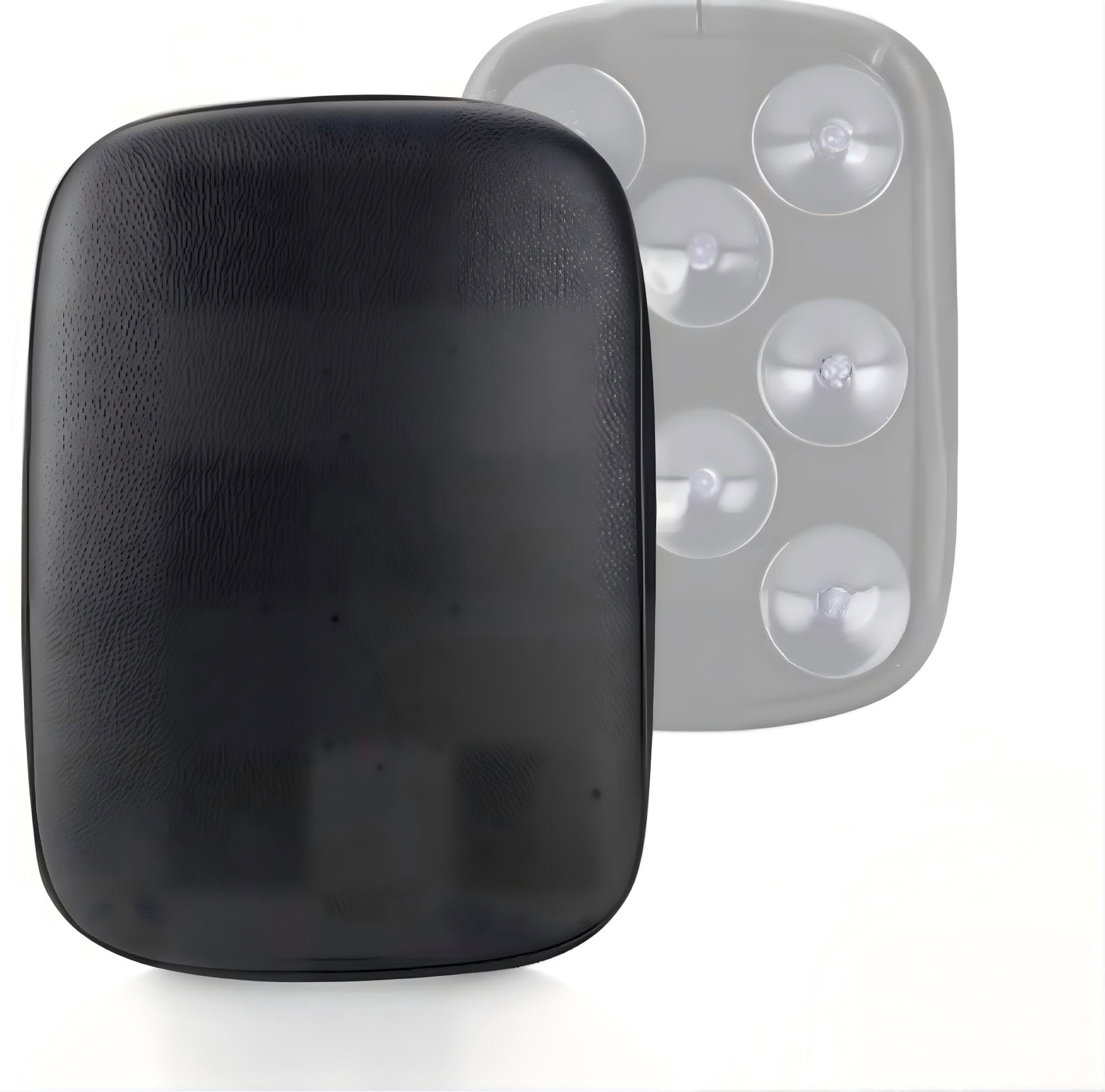 Coussin Siège Moto, Coussin Passager Arrière Universel 8 Ventouses Similicuir Confortable Absorption Chocs pour Conduite Sportive