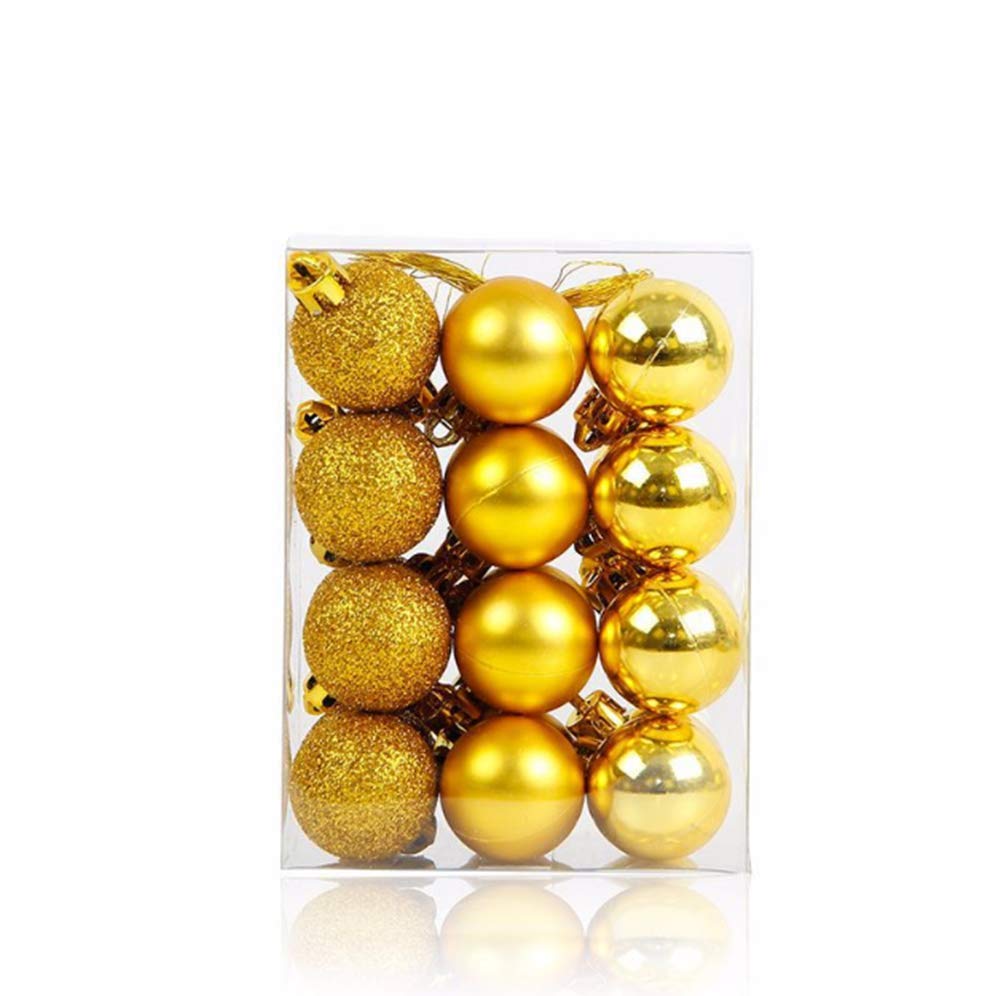 HoitoDeals Christmas Tree Xmas Balls Baubles For Decorations Party Wedding Ornament