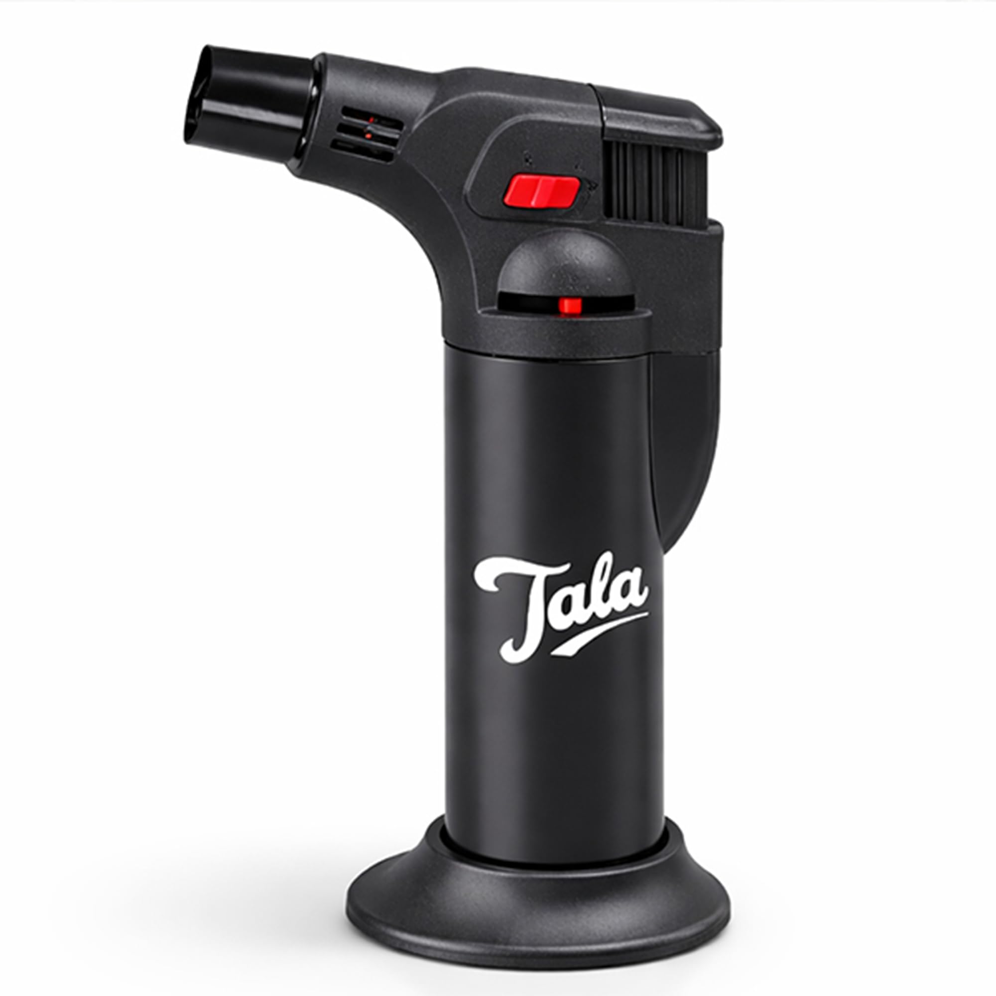 Tala Mini Cooks Blow Torch Black Compact Kitchen Gas Torch for Caramelising Creme Brulee Baking Grilling and Finishing Food Adjustable Flame Easy One Hand Use for Home Cooking and Desserts