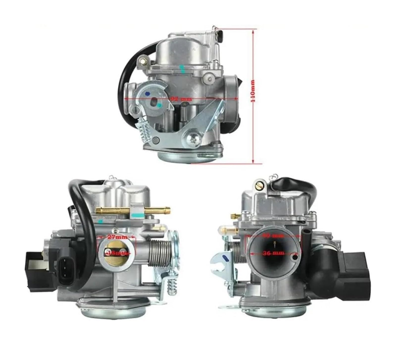 Vergaser-Reparaturset Für Krawall Für ZOOMER 50 NPS 50 NPS 50S NPS50 NPS50S CH50 CHF50 CH 50 CHF 50 Motor Carb Ersatz Vergaser Kit Motorrad