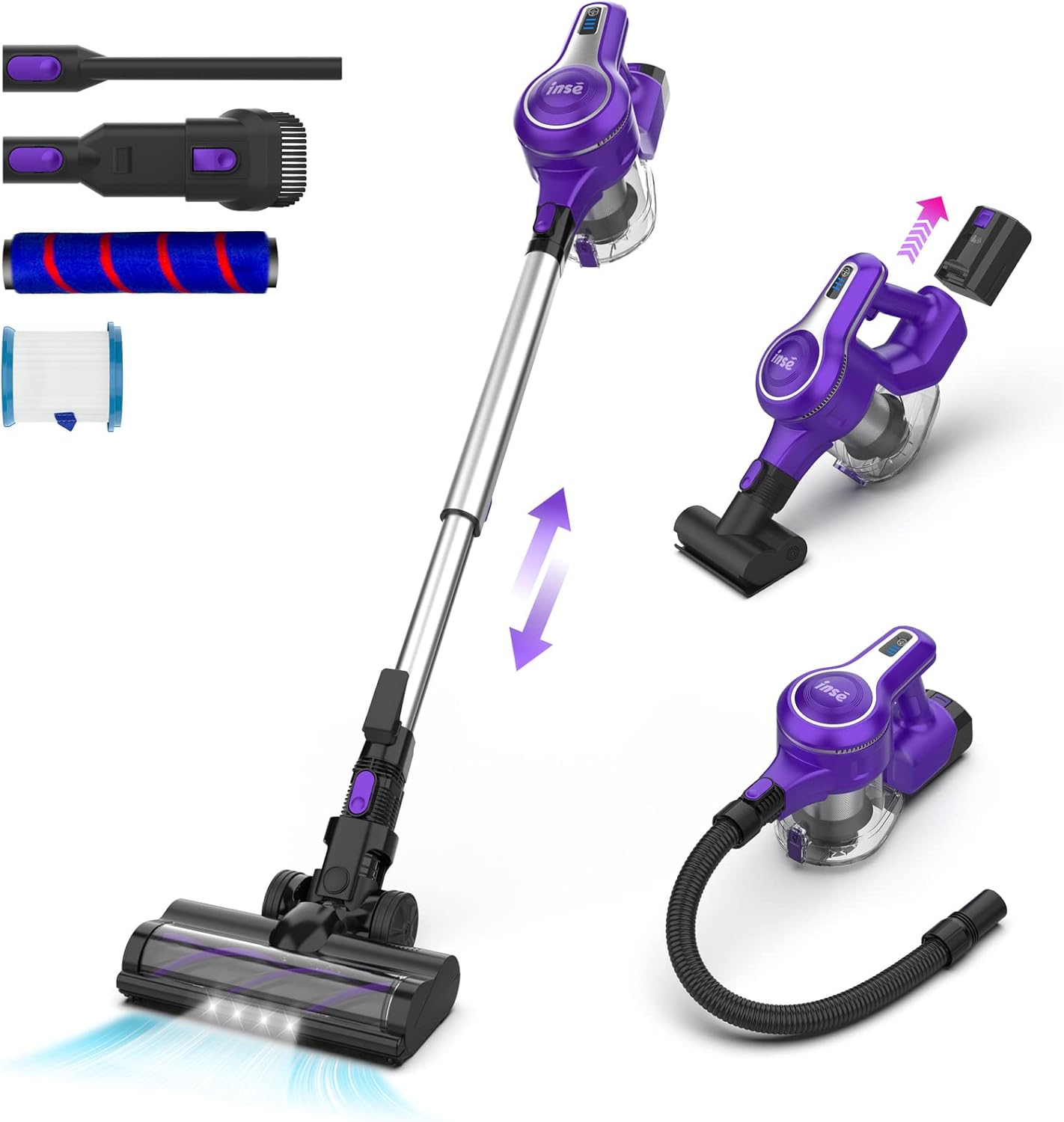 Stick Vacuum Rechargeable at Andrea Hendrix blog