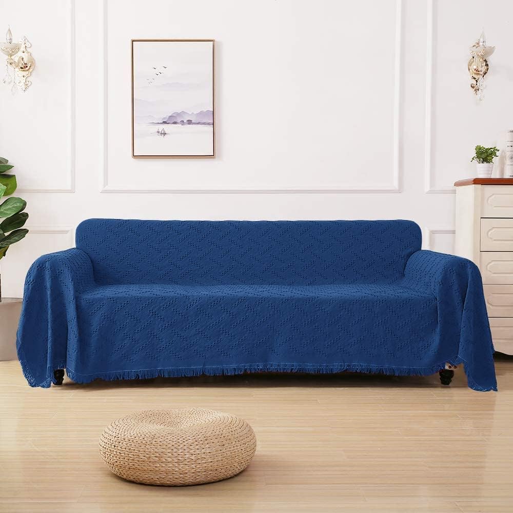 ROSE HOME FASHION Geometrical Sofa Cover, Couch Cover