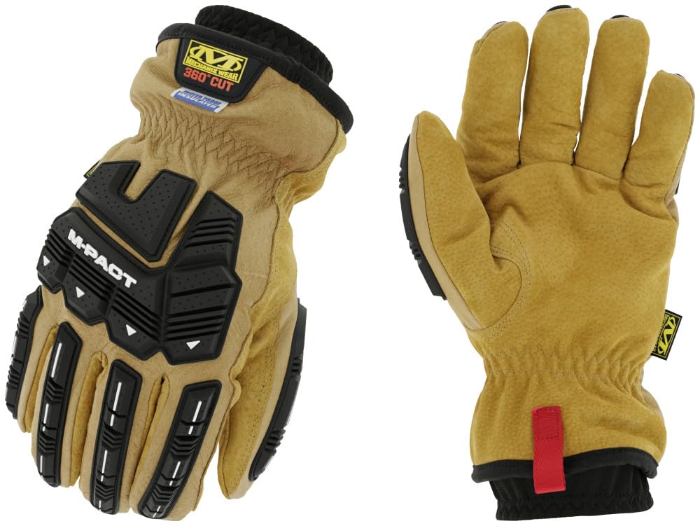 Mechanix Wear Coldwork™ M-Pact® Driver en Cuir imperméable F9-360