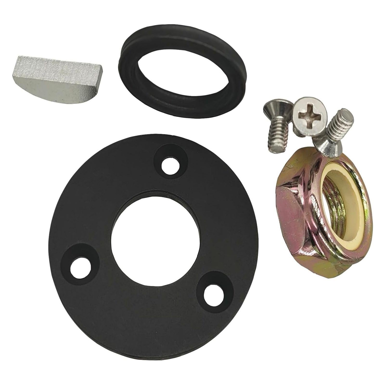 Quad-Ring-Wellendichtring HP6032 Nyloc 5/8 Zoll Mutter Holzmeister Schlüsselsatz passend für BayStar HH4314 HH4513 Hydraulische Lenkung Kit