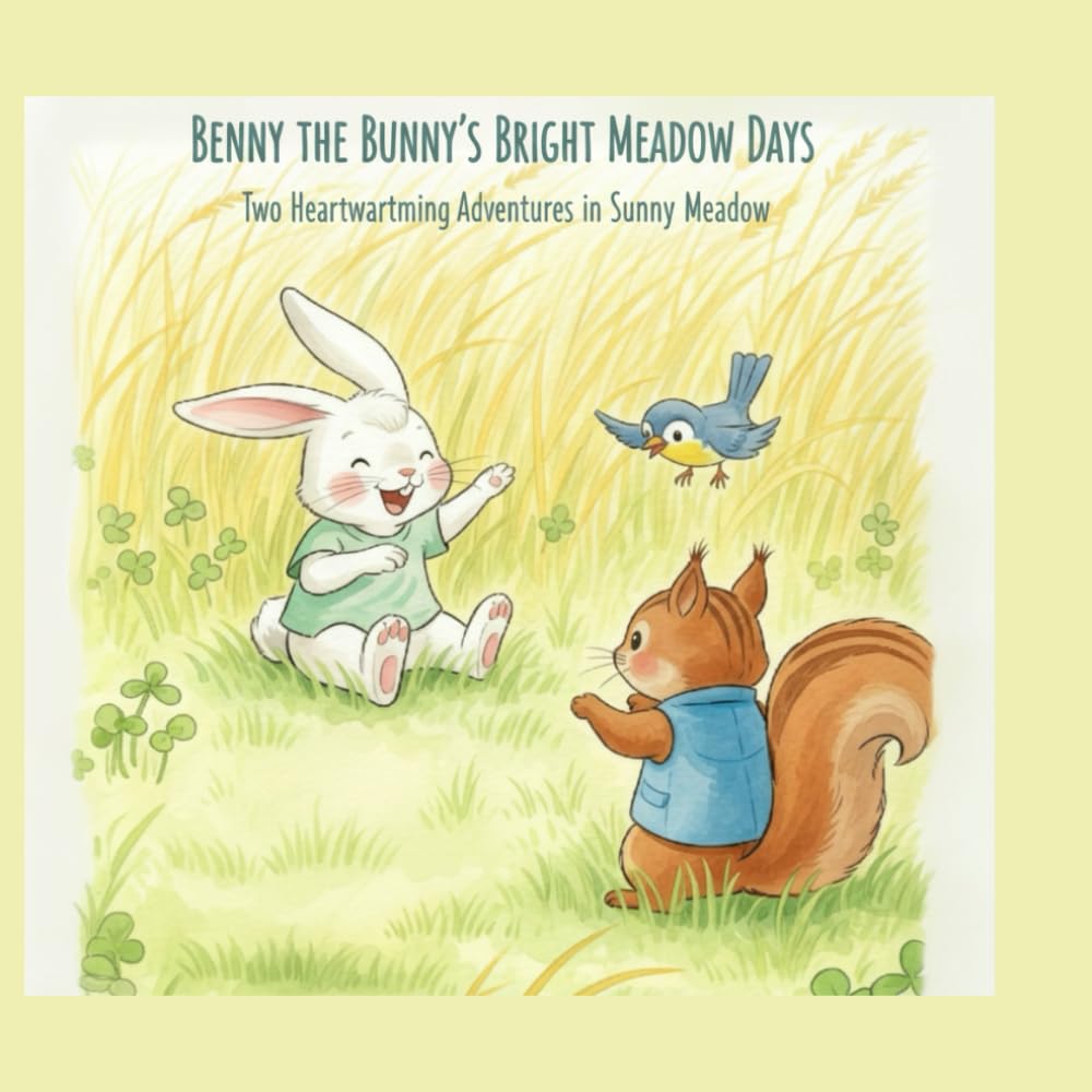 BENNY THE BUNNY'S BRIGHT MEADOW DAYS: Four Heartwarming Adventures in Sunny Meadow