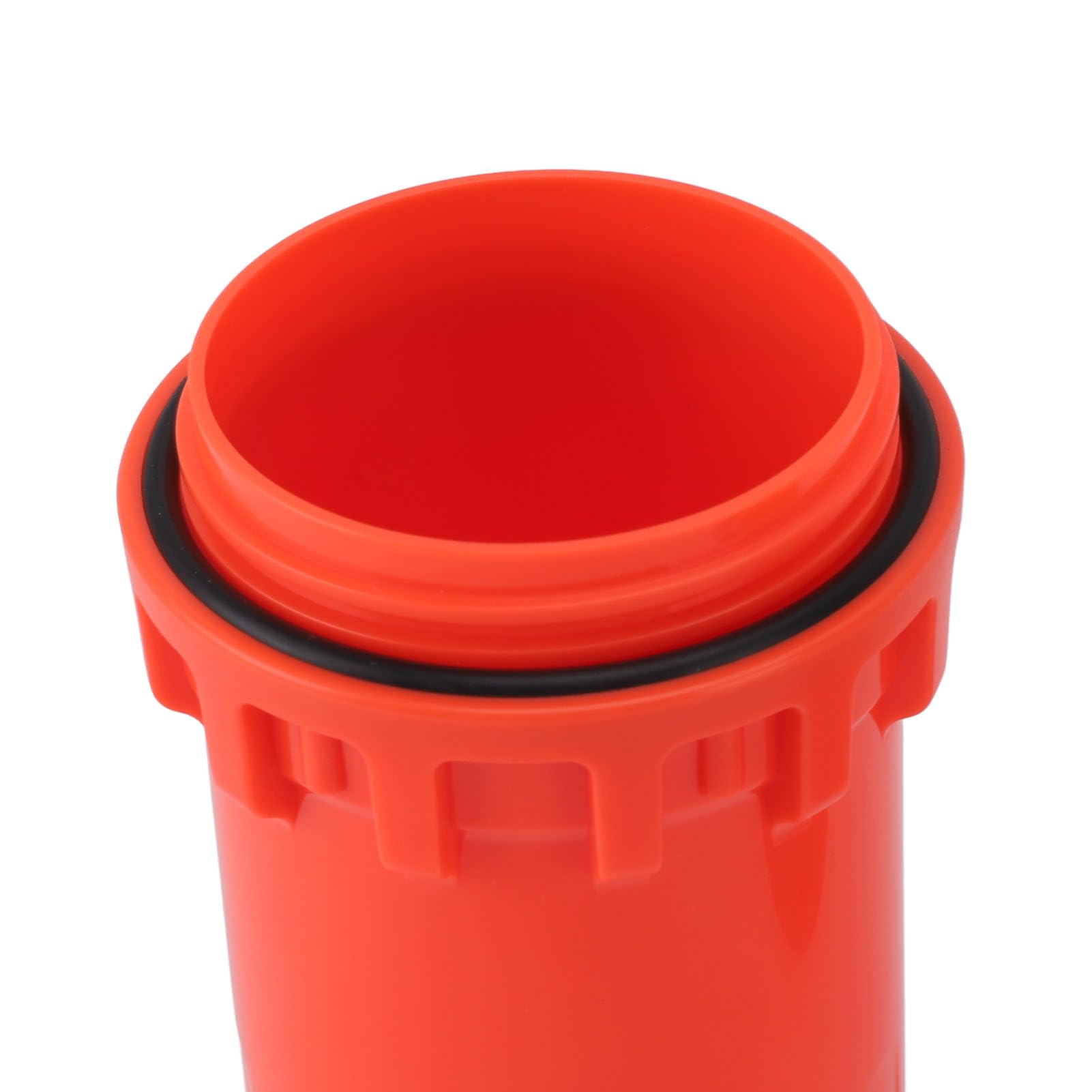 Boîte Sèche Cylindrique étanche pour Plongée sous-Marine et Apnée, Boîte Sèche Cylindrique étanche sous-Marine avec Clip (Rouge)