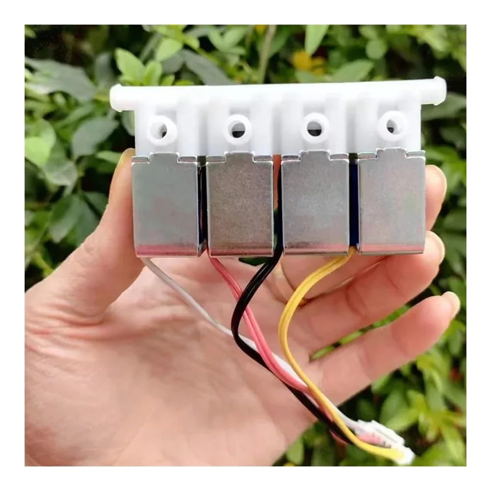 Électrovanne pneumatique 12V DC à 5 positions et 4 voies pour contrôle de fluide