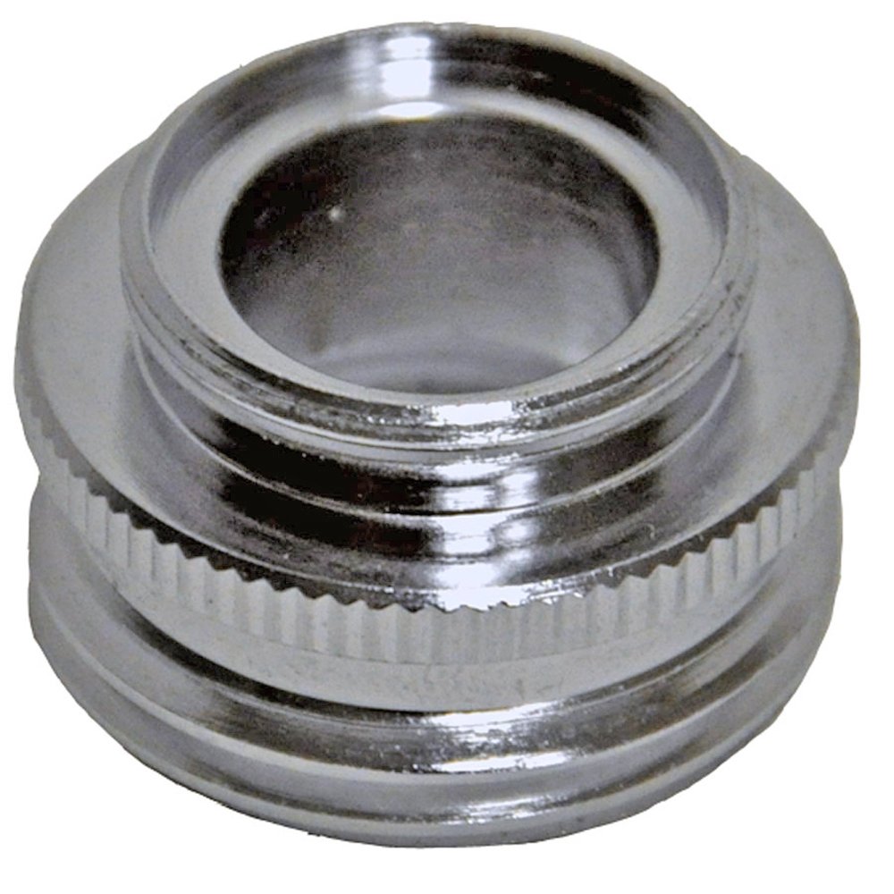 Danco 10522, 120 V, Chrome, Male/Female Faucet to Female/Male Faucet or Female Garden Hose to Female Faucet Aerator Adapter