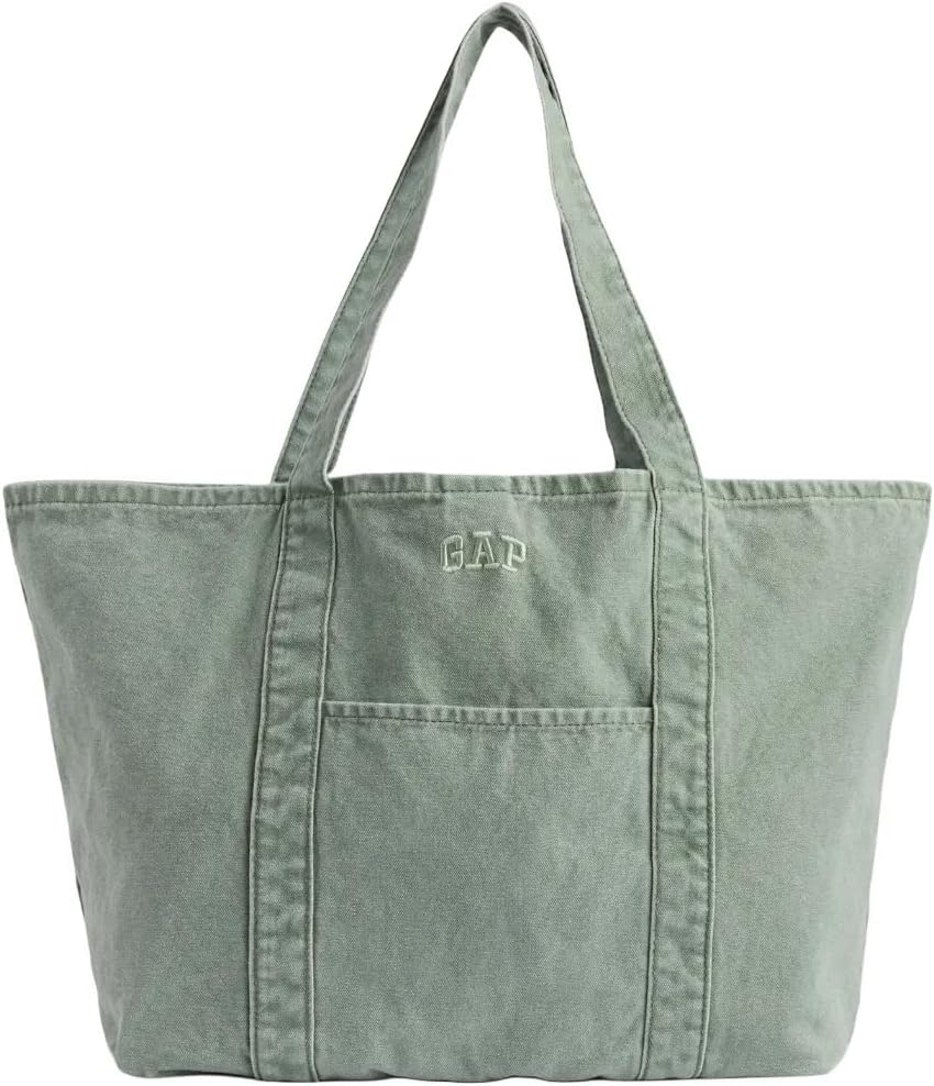 GAP Women's Overdye Canvas Tote Bag