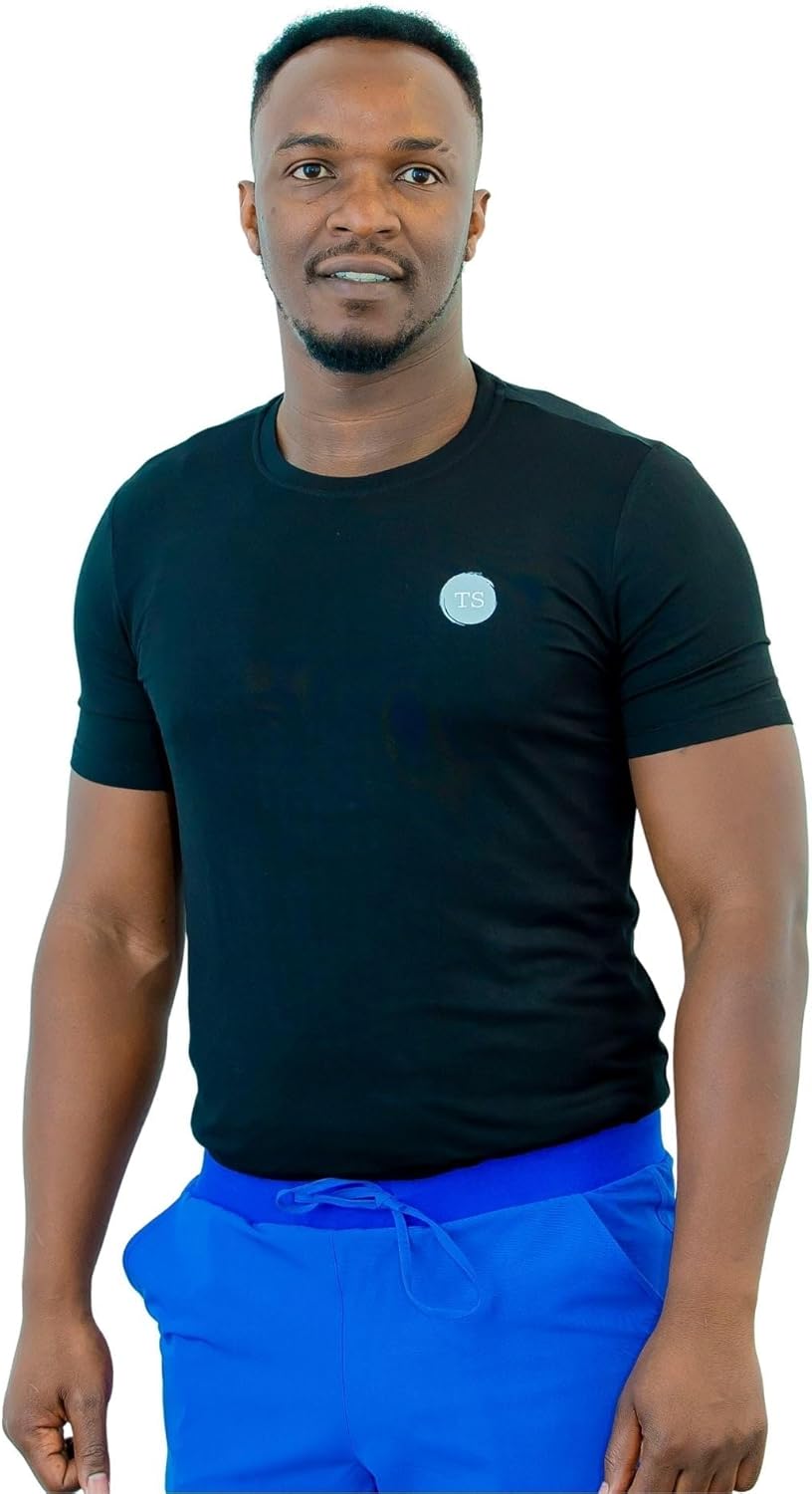 The Eli – Men’s Underscrub Top – Short Sleeve, Modern Fit