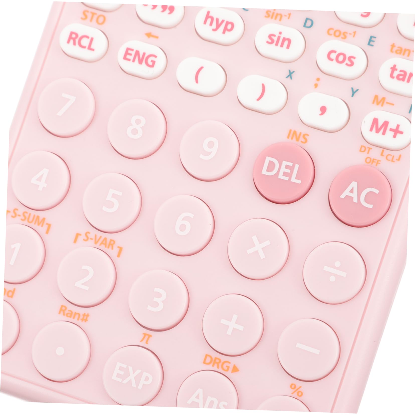 Lurrose 3piezas Calculadora Electrónica De Funciones para Estudiantes Universitarios Práctica para Matemáticas Física y Química Color Rosa