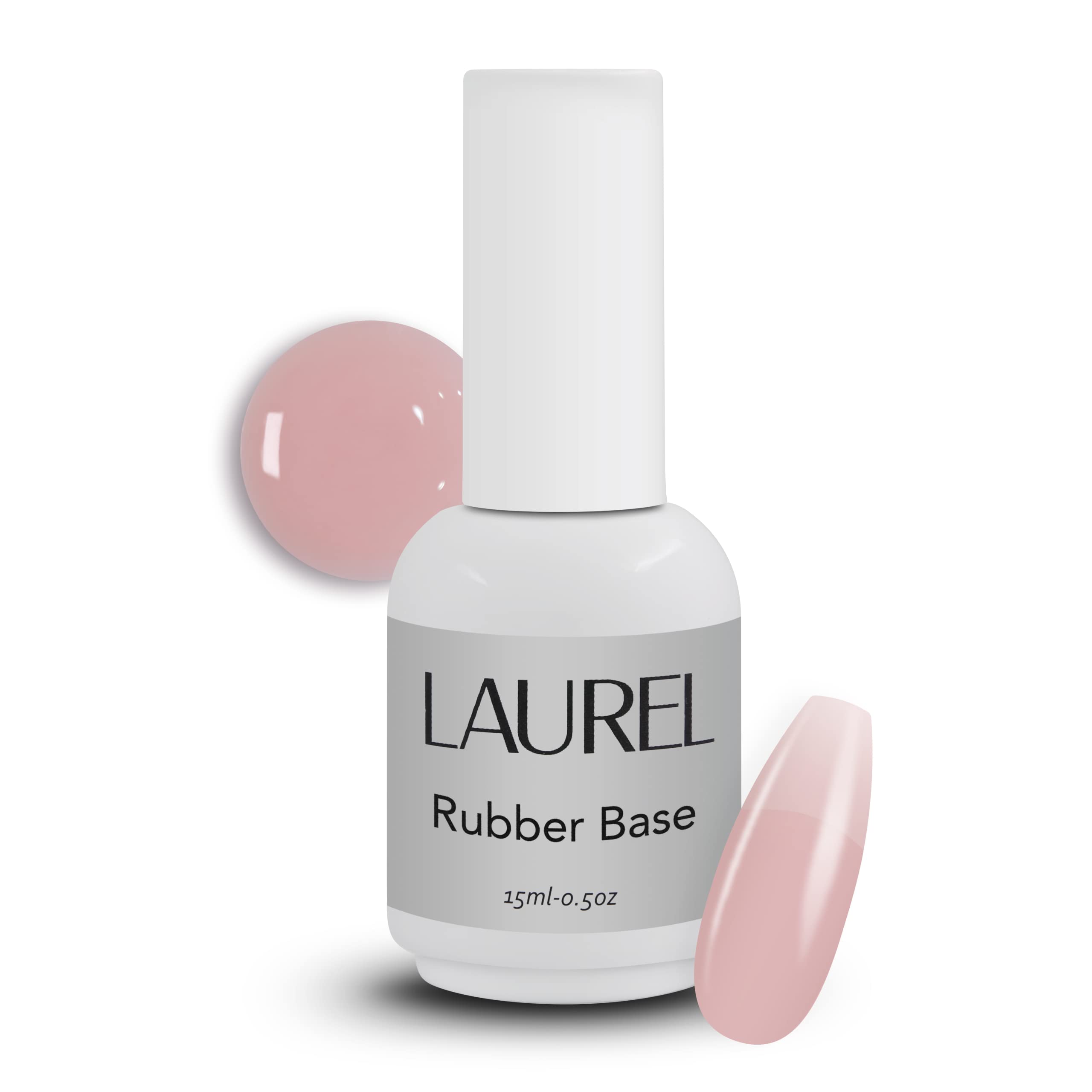 Laurel Rubber Base 15mL (Pink)