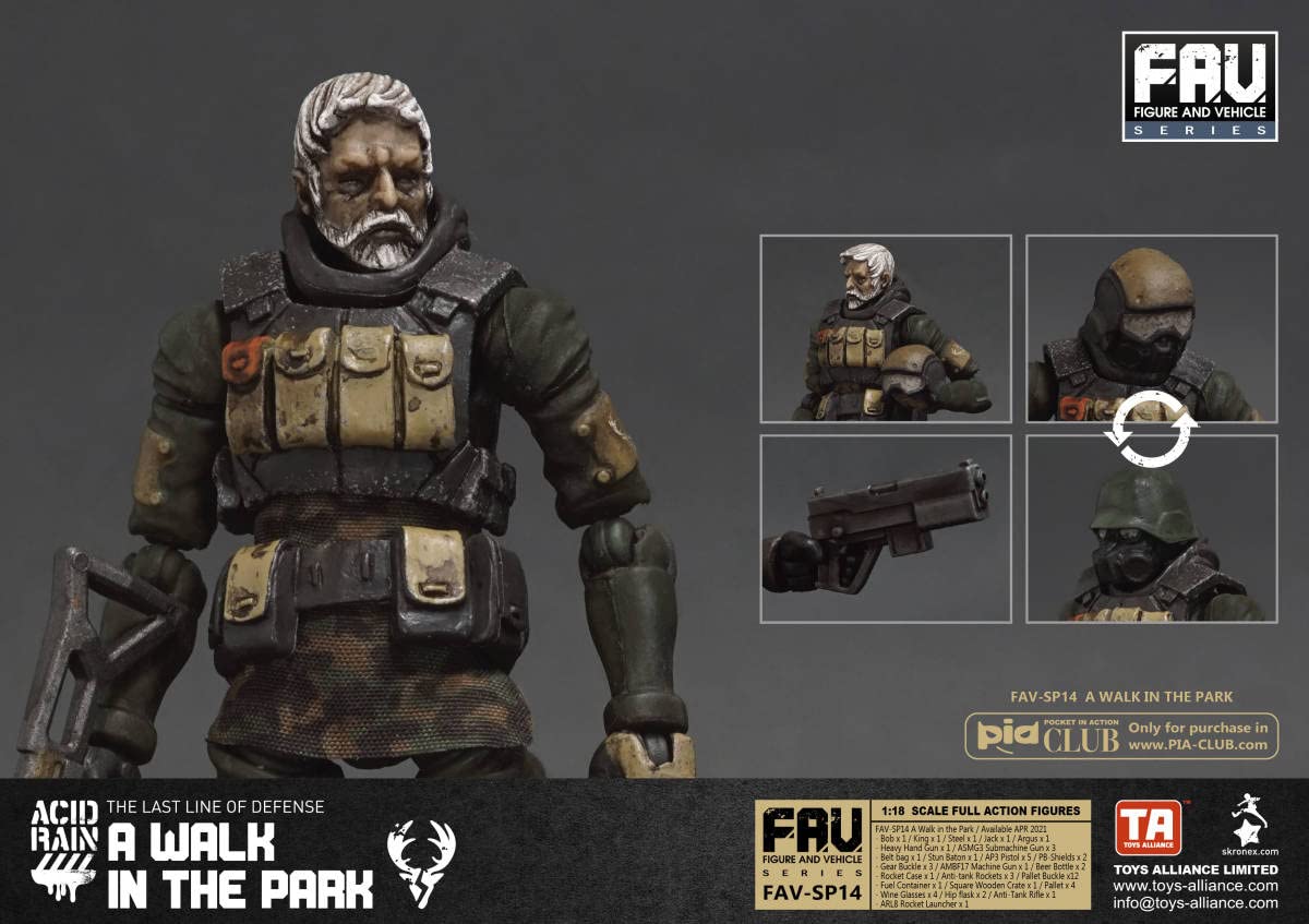 アシッドレイン　FAV-SP14 A Walk in the Park Acid Rain FAV-SP14 A Walk in the Park 1/18 Scale Action