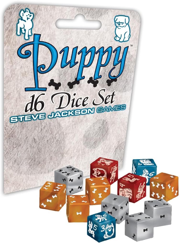 Puppy D6 Dice Set