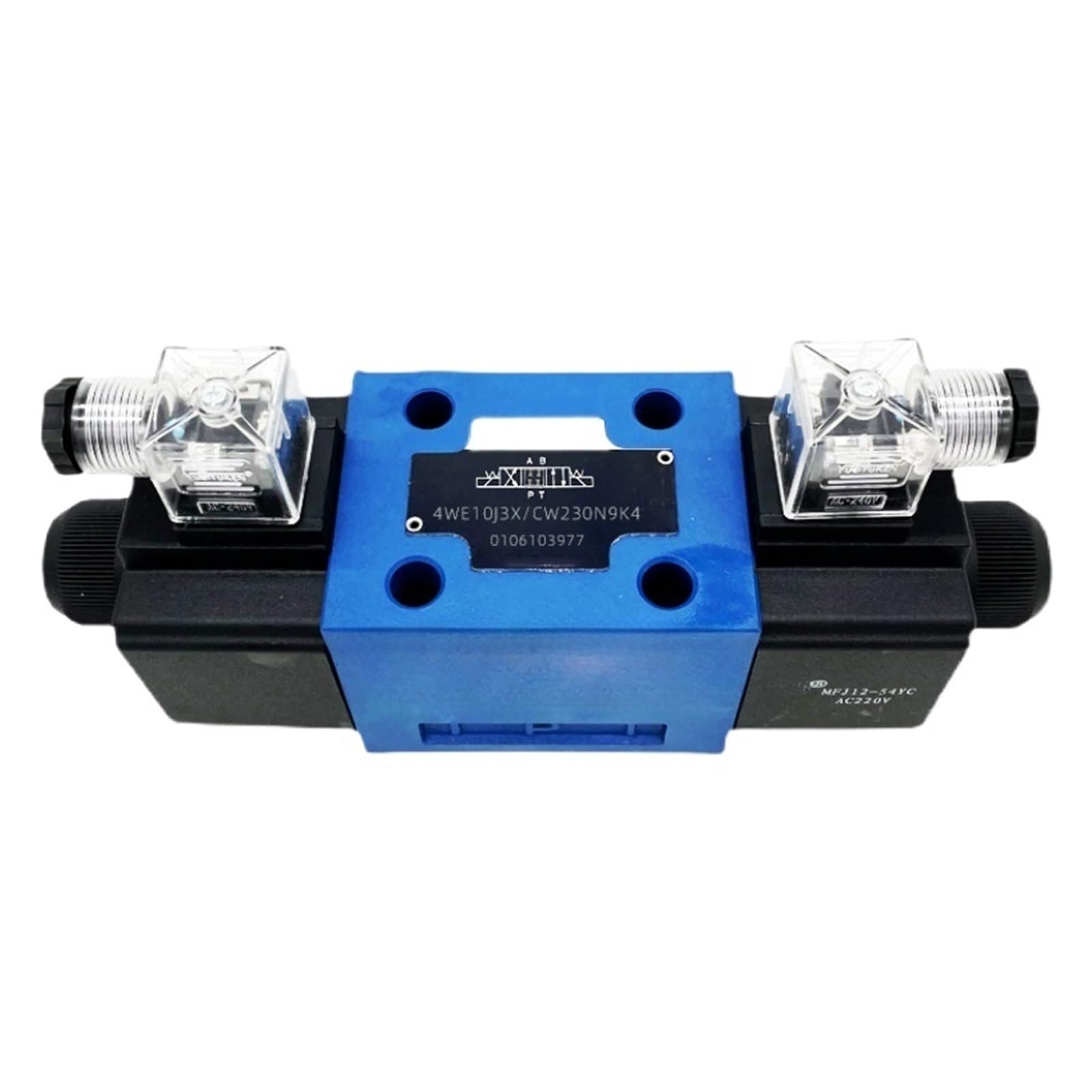 4WE10J3X/CW230N9K4 Directionnel électrovanne hydraulique à commande électrique TN10