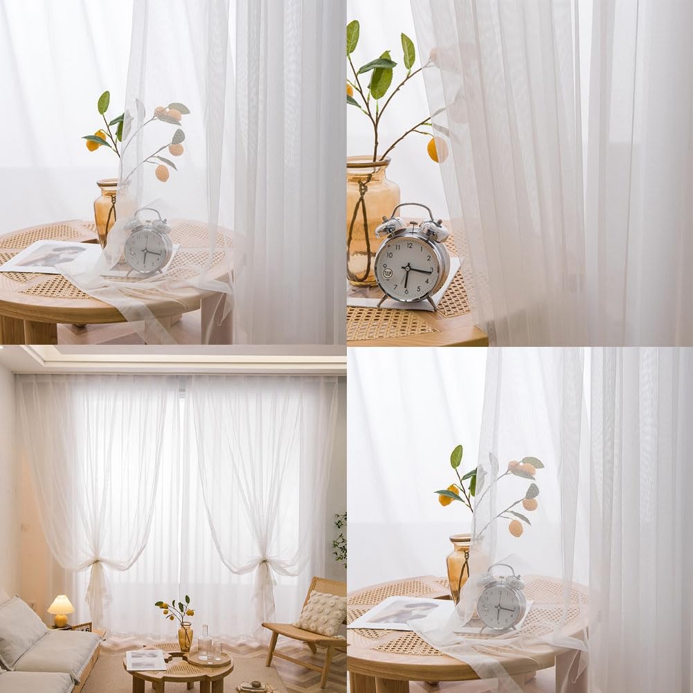 1 Cantonnière En Voile Transparent Pour Lit À Baldaquin - Arche De Mariage - Décoration De