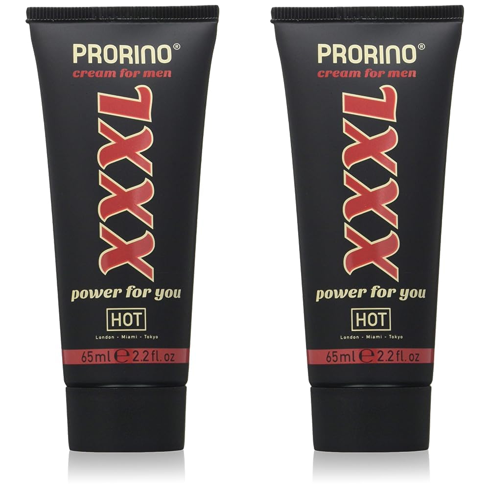 XXXL Cream for men, pflegende durchblutungsfördernde Potenzcreme für den Mann. 65 ml (Packung mit 2)