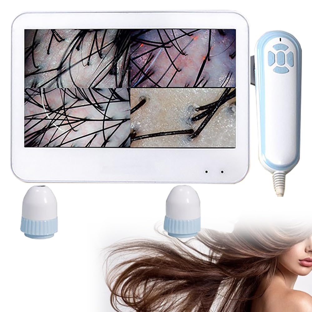 KYZTMHC Hair Analysis Machine Skin Diagnostic, Digital Skin Diagnostic Scanner, Digital Scalp Microscope for Skin Diagnosis