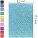 JOHOUSE 30Sheets Vinyl Glitter Cardstock Paper Sheets, Sparkle Vinyl Shinny Craft Sheets, Self-Adhesive Glitter Vinyl Sticker for Gift Wrapping DIY Party Decorations, 10 Colors, A4