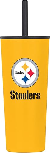 Miniatura 121 de FOCO NFL - Vaso de viaje de 22 onzas con aislamiento con logotipo de equipo de la NFL unisex