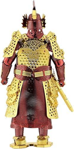 Miniatura 5 de Metal Earth Fascinations Chinese Ming Armor 3D Kit de modelo de metal con pinzas