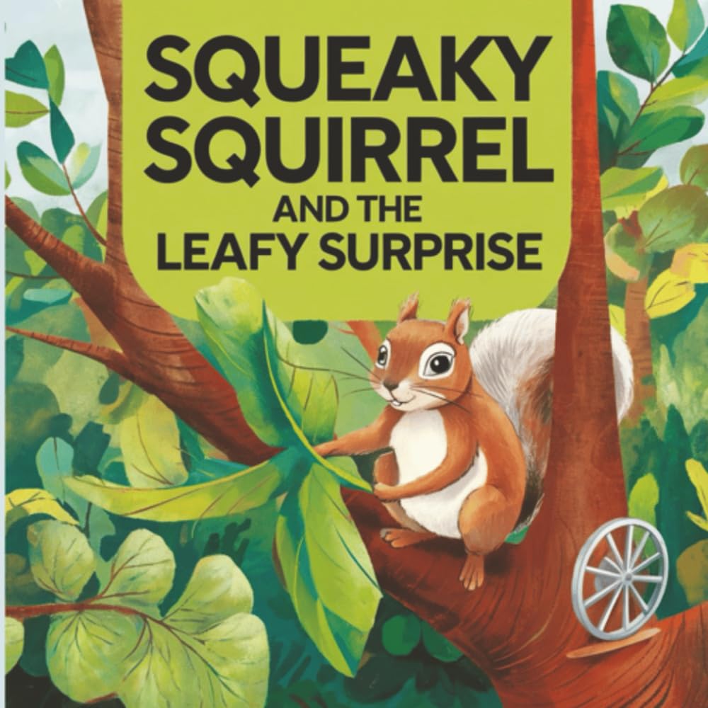 Squeaky Squirrel and the Leafy Surprise: A Cozy Nature Storybook for kids Seeking Peace and Reflection, A Gentle Woodland Story to Warm the Heart and Soothe the Soul