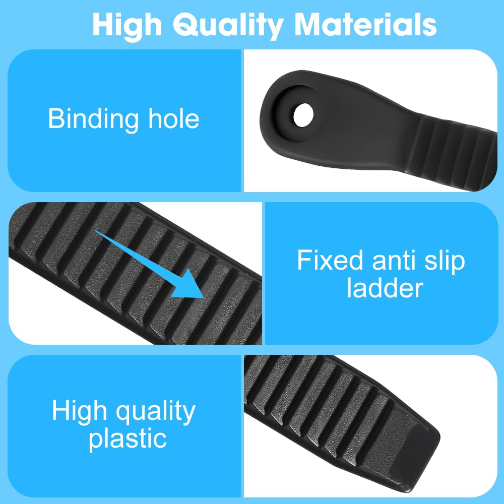 Sangles de Fixation pour Snowboard, Snowboard Binding Straps en Plastique, Accessoires de Rechange