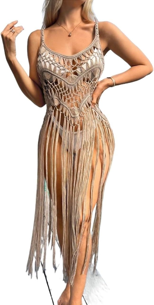 swimsuit coverup for women Sleeveless Summer Beach Hem Cami Cover Up