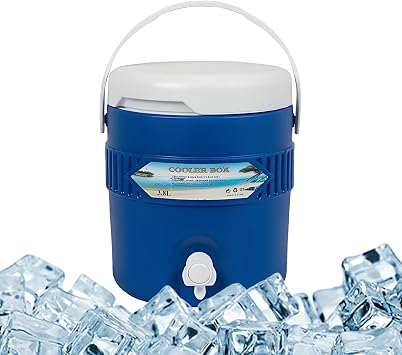 1 Gallon Portable Sports Cooler Water Beverage Dispenser, Insulated Drink Cooler Dispenser with Spout, Portable Handwashing Stations, Party Water Jugs Cooling Drink Bottle for Camping Outdoor Sport