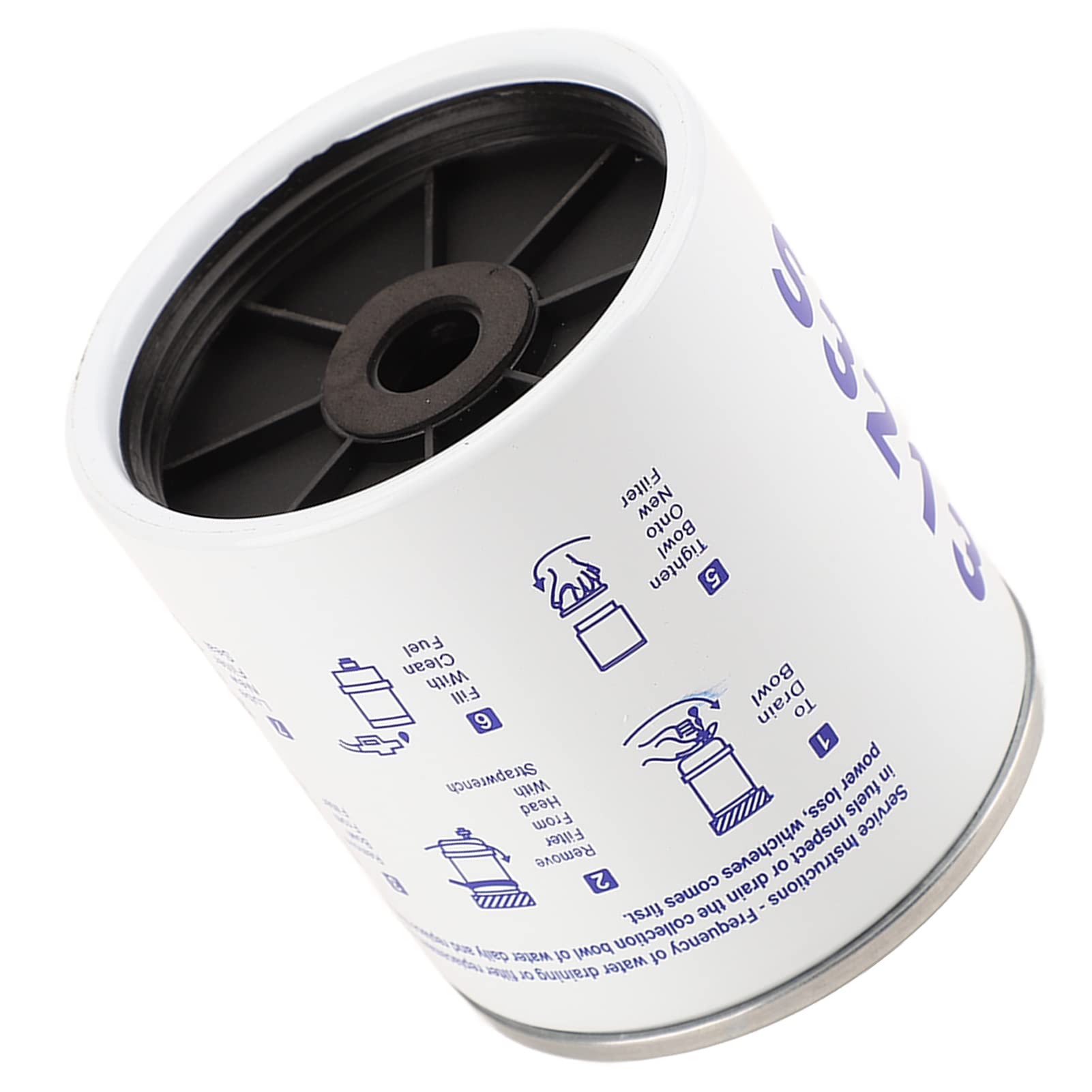 S3213, Filtro de Múltiples Capas de Acero Inoxidable de Prueba Separador de Agua de con Buen Sellado para la Yate de la Lancha Motora, Filtro de Reemplazo Compatible, Adecuado