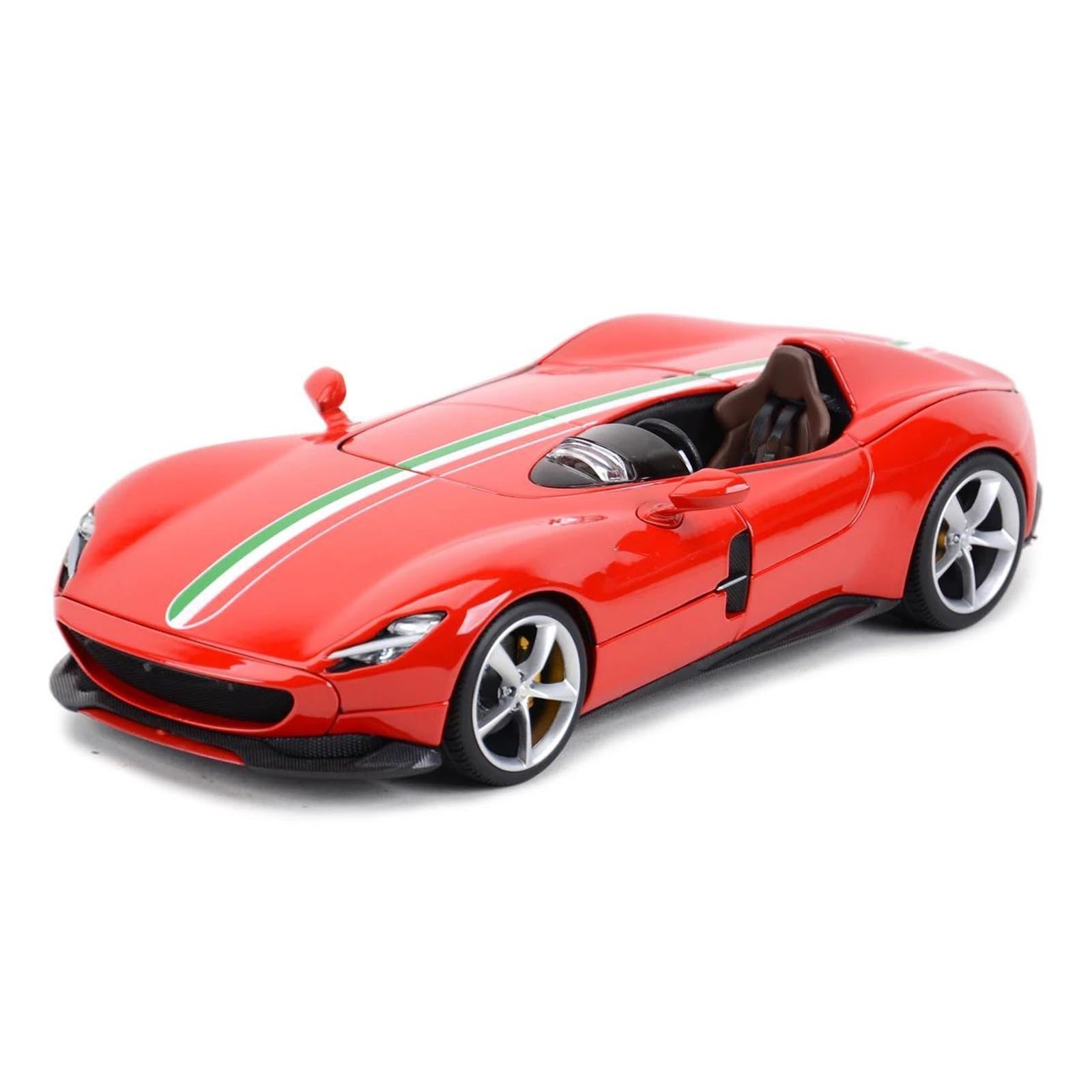 Btwodian Scale Model Car 1:18 For Ferrari For Monza SP1 Static Die Cast Vehicles Collectible Model Car